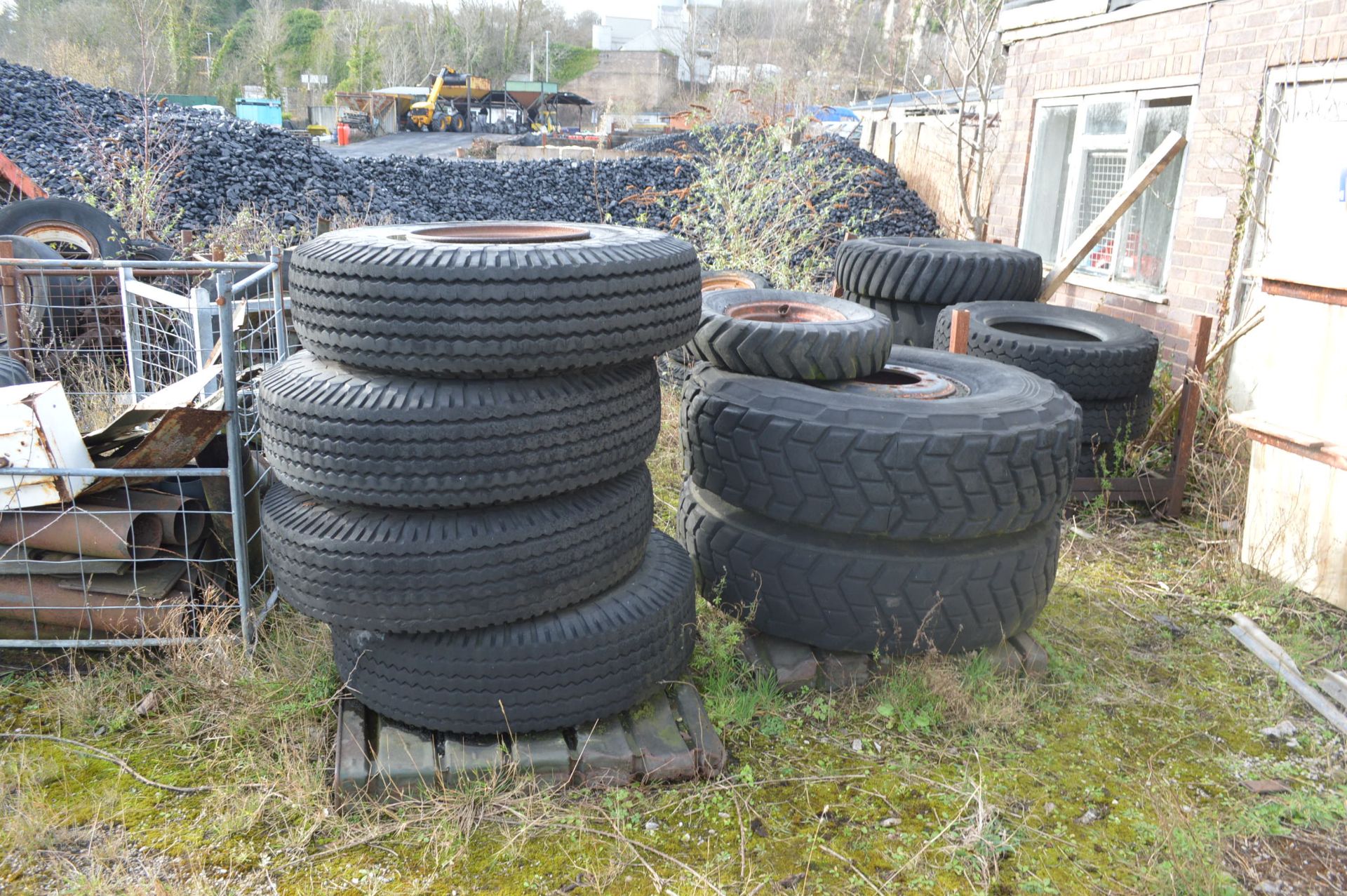 Assorted Wheels & Tyres, in one area of yard - Image 10 of 10