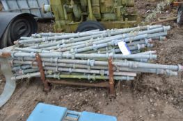 Galvanised Steel Quick Erect Scaffolding Poles, in