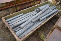 Rods, understood to be carbon or graphite rods, ap