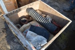 Assorted Equipment, in timber crate