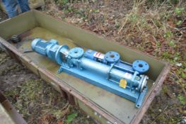 Two Multi-Stage Pumps, in steel missile box (missi