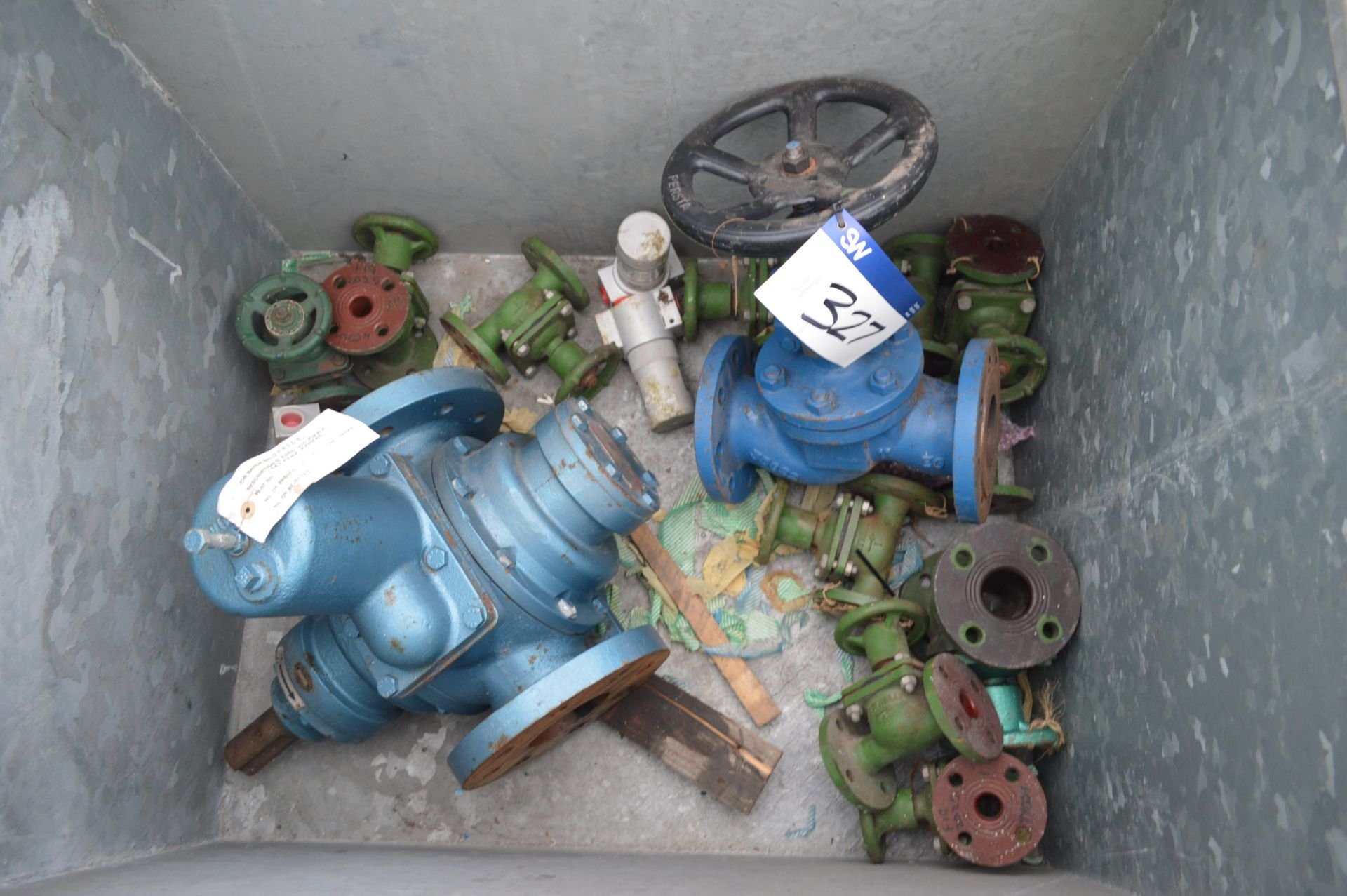 Assorted Valves & Equipment, in steel chest (chest - Image 2 of 2