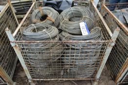 Steel Wire Rope, in one box pallet, approx. 8mm di