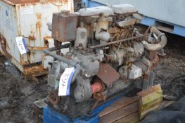 Gardner Four Cylinder Diesel Engine & Gear Box