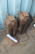 Two Simplex 24A Toe Jacks