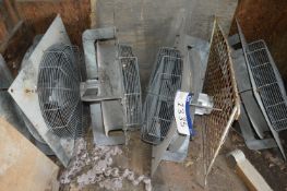 Four Woods Extraction Fans, each approx. 600mm dia