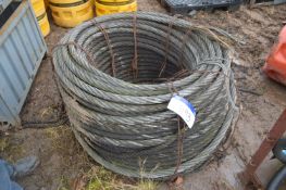 Wire Rope, in one coil, approx. 40mm dia.