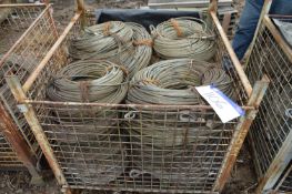 Steel Wire Rope, in one box pallet, approx. 8mm di