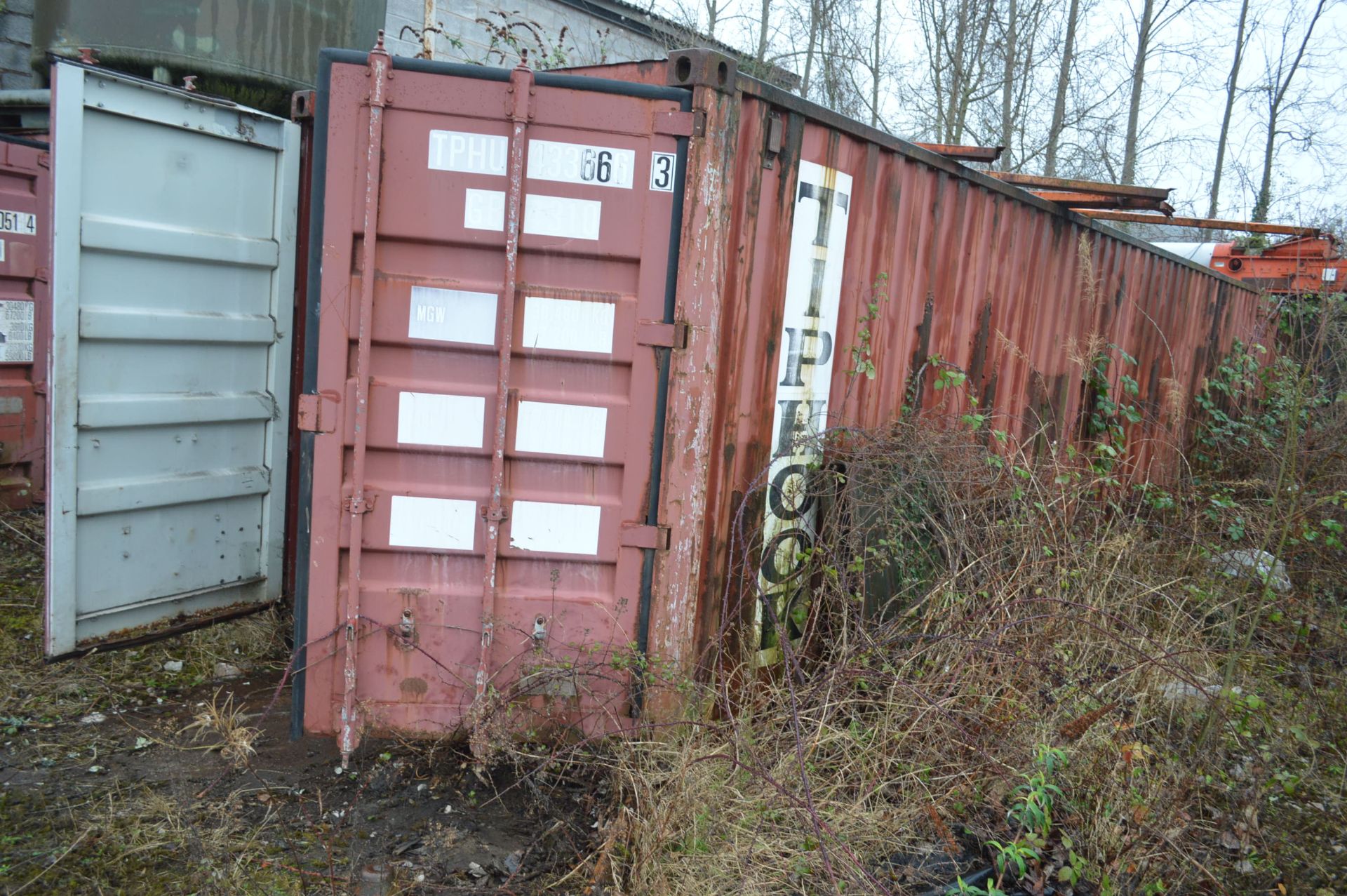 40ft Steel Cargo Container (reserve removal till c