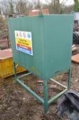 Welded Steel Tank, approx. 1.25m x 700mm x 1m deep