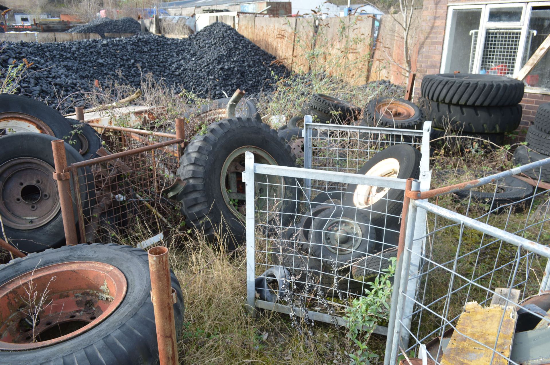 Assorted Wheels & Tyres, in one area of yard - Image 8 of 10