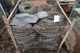 Steel Wire Rope, in one box pallet, approx. 8mm di