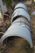 Approx. 12 Bundles x 18 Corrugated Galvanised Stee