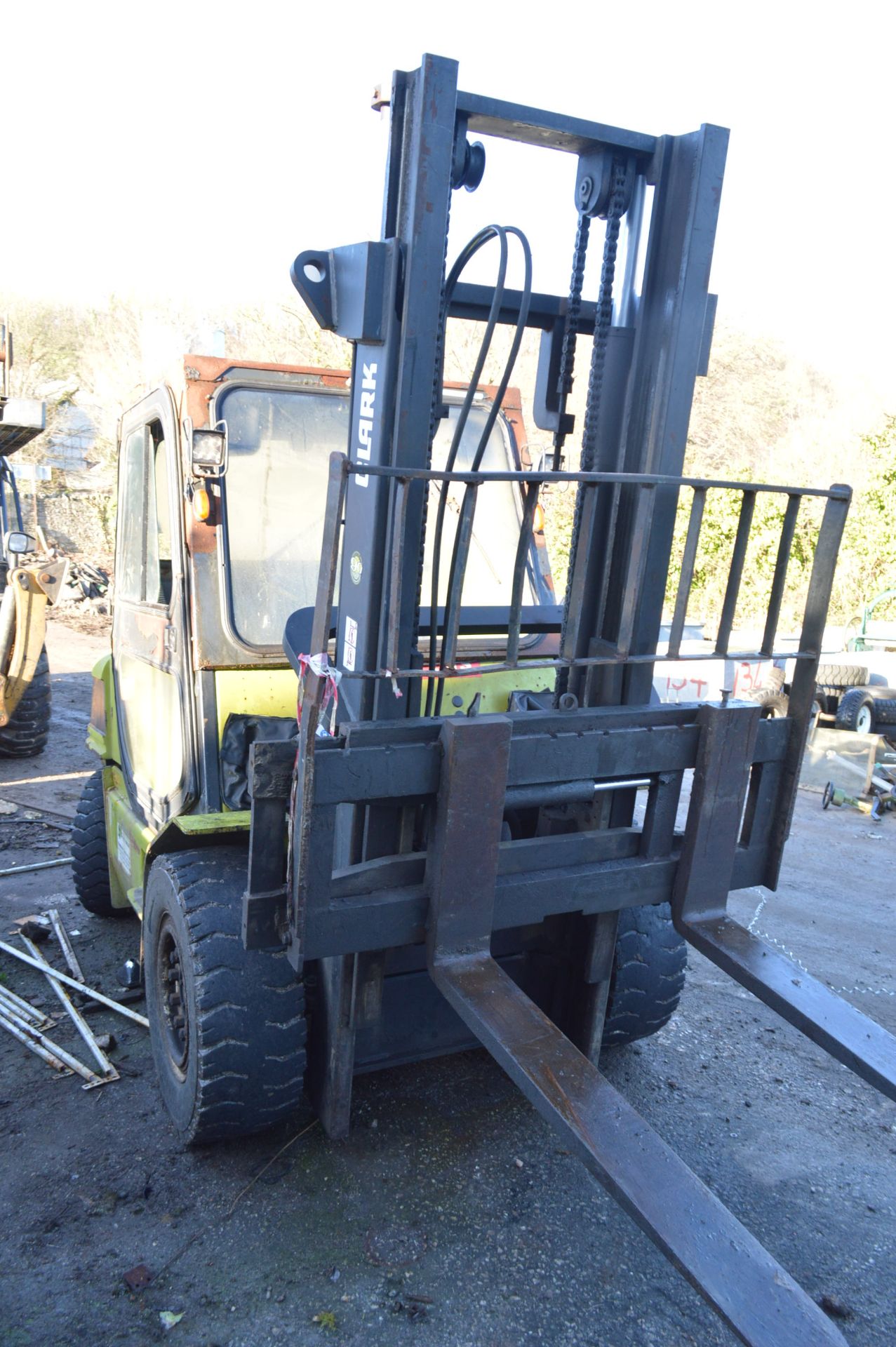 Clark CMR50SD 5000kg DIESEL FORK LIFT TRUCK, seria - Image 5 of 11