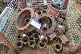 Assorted Pipe Fittings & Equipment, in cage pallet