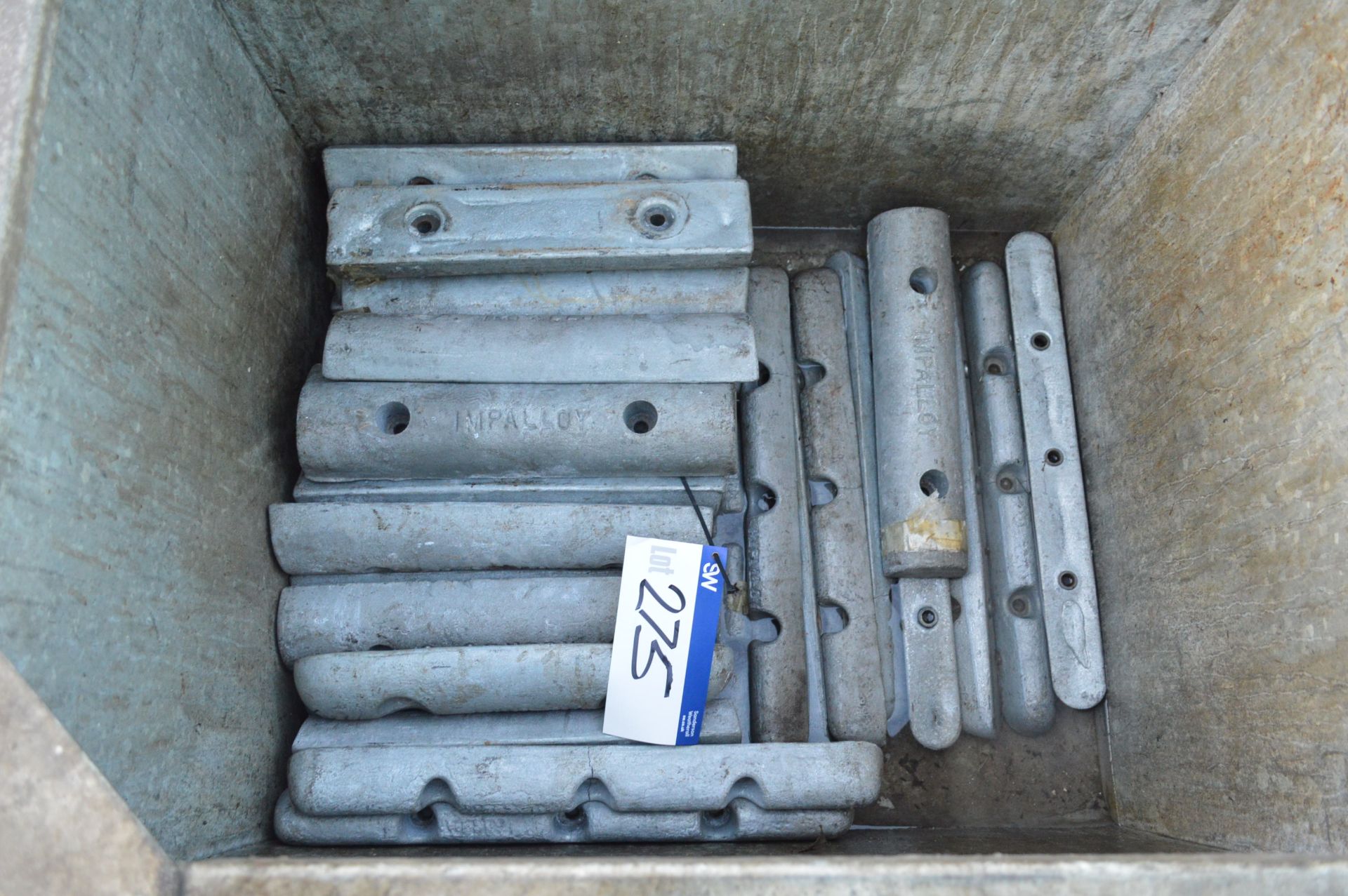 Mainly Impalloy Zinc Anodes, as set out in steel c - Image 2 of 2