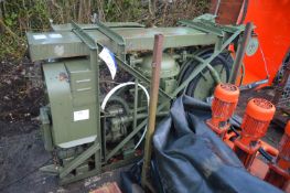 Fuel Dispensing Rig, fitted Petter diesel engine,