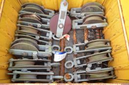 Approx. 13 Mainly Ansell Jones Pulleys (box pallet