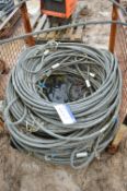 Wire Rope, mainly approx. 20mm dia., on cage palle