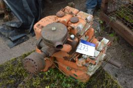 Lister Two Cylinder Diesel Engine (post pallet exc