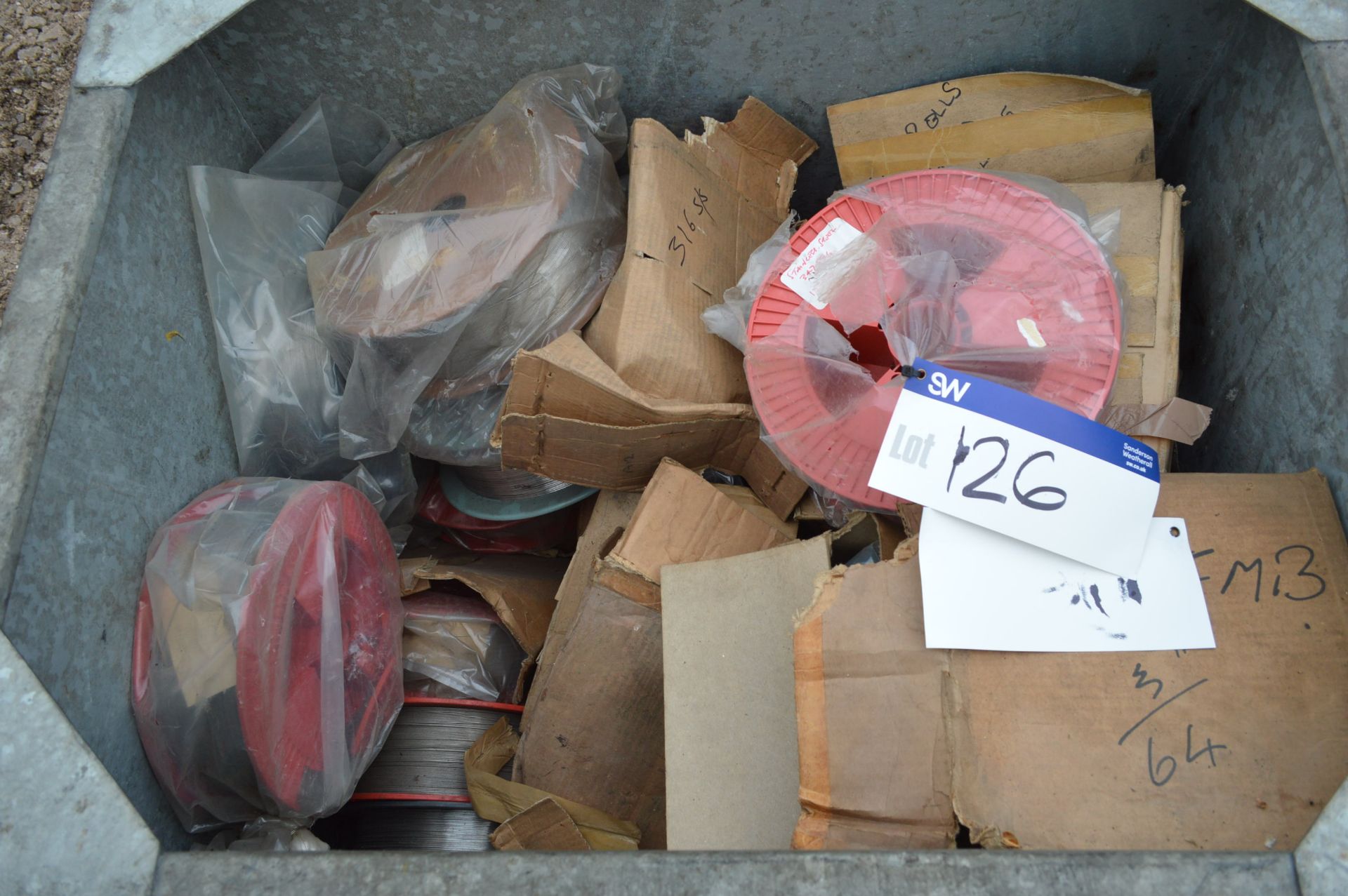 Assorted Welding Wire, including stainless steel, - Image 2 of 3