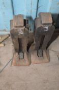 Two Simplex 24A Toe Jacks