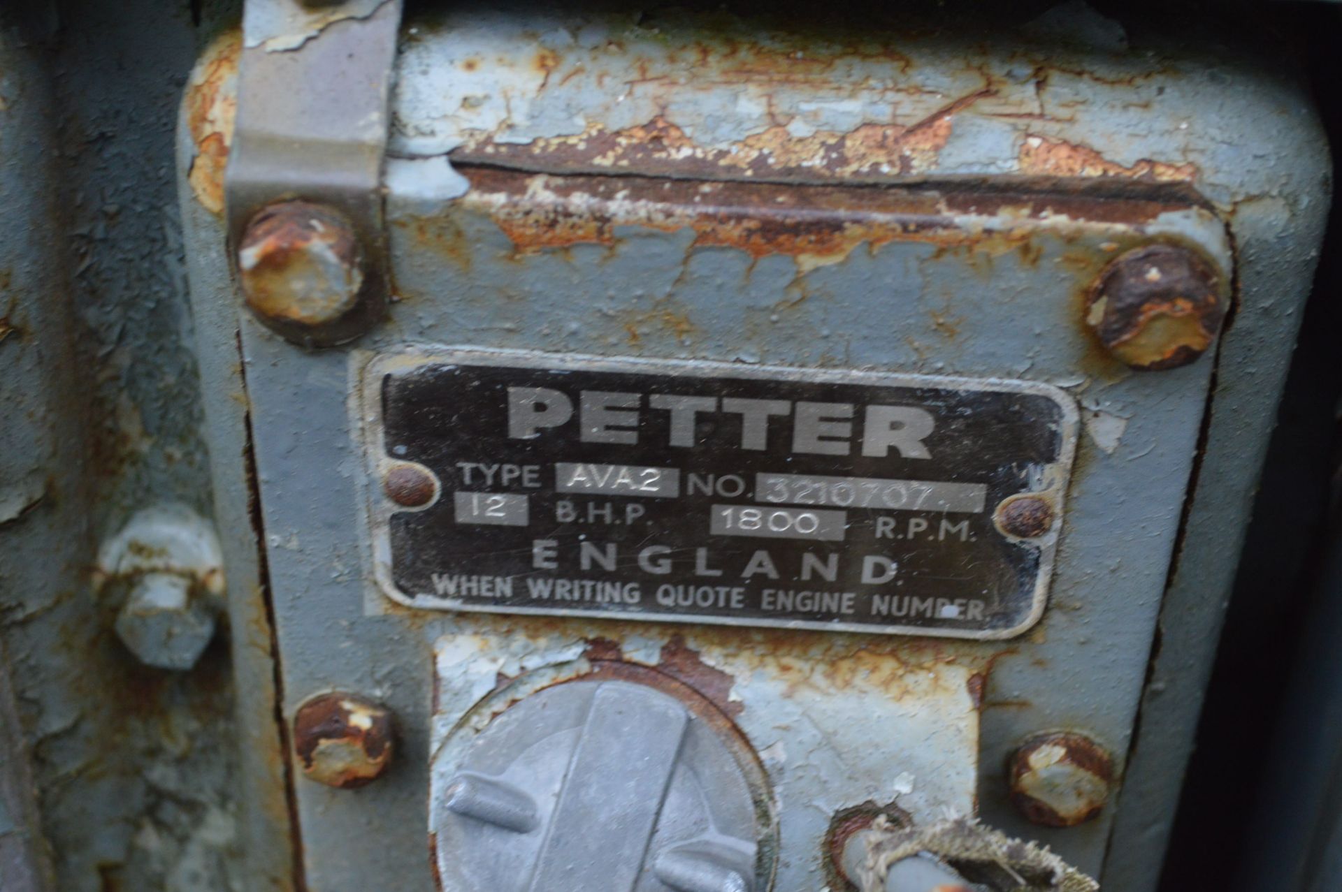 Petter AVA2 Two Cylinder Diesel Engine - Image 4 of 4