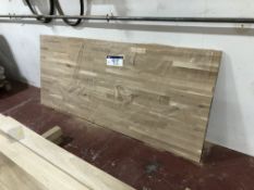 Wooden Worktop, 2295 x 960 x 40mm