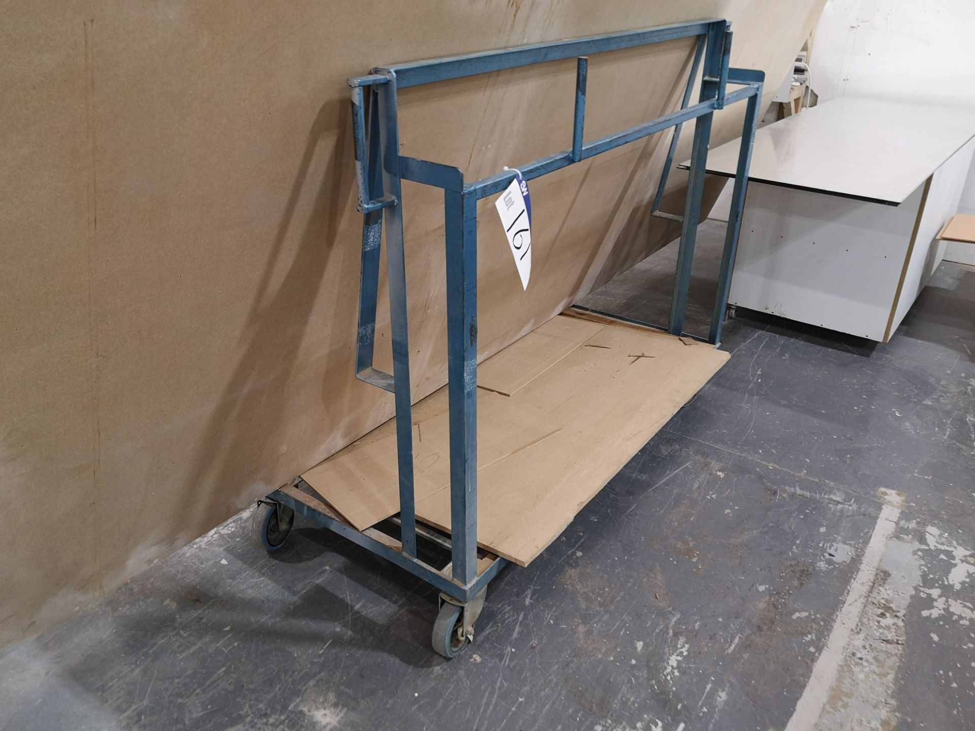 4 Wheel Mobile Stock Trolley