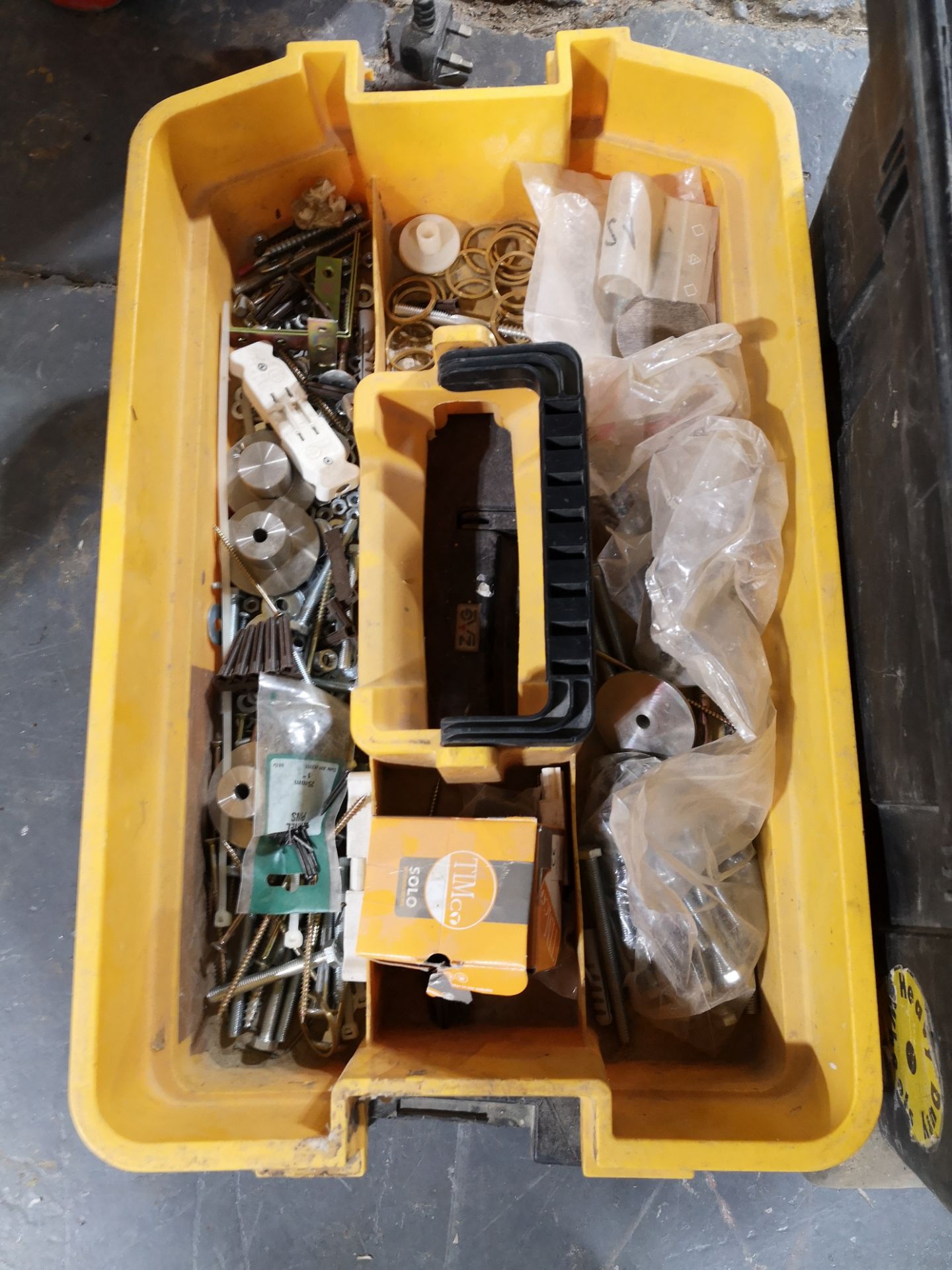 Mobile Tool Box with Contents Including Fixings, Screws, Etc - Image 2 of 5