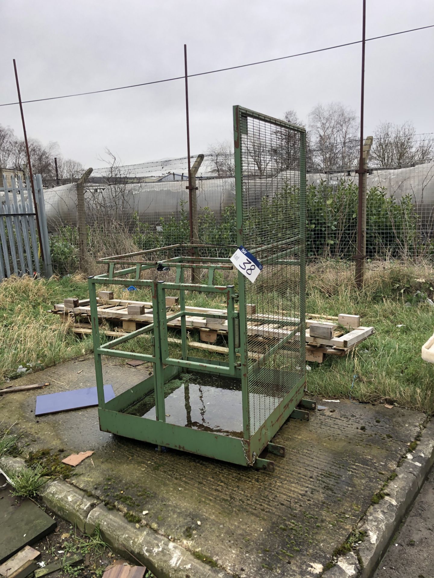 Forklift Personnel Lift Cage