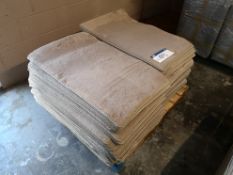 Approximately 75 Light Brown Rugs, Approximately 1 x 0.6m