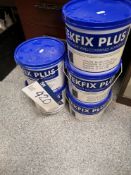 4 - 5Kg Tefix Plus Heavyweight Wall Covering Adhesive and 1 Part Tub