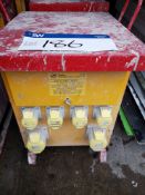 Taylors Transformers Ltd 10Kva 110v Transformer complete with 4 16 AMP Socket, 2 32 Amp Socket (