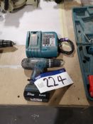 Makita HP457D 18v L-Ion Battery Powered Drill complete with Charger