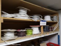 Quantity of Electrical Cable as Set Out on Shelf