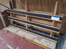 2 Wooden A Frame Racks