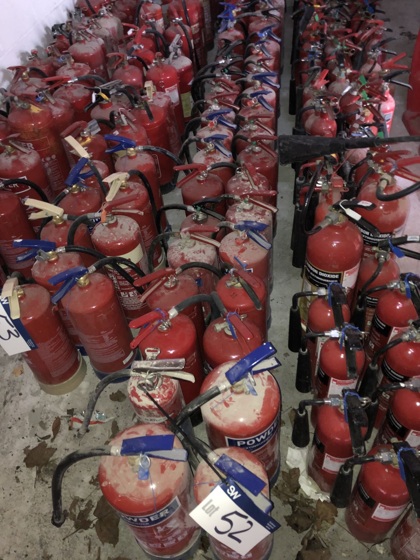 46 Powder Fire Extinguishers