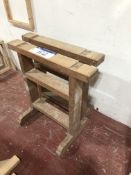 2 Wooden Trestles