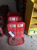 3 Fire Extinguisher Stands