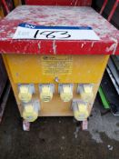 Taylors Transformers Ltd 10Kva 110v Transformer complete with 4 16 AMP Socket, 2 32 Amp Socket (