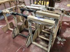 10 Wooden Trestles