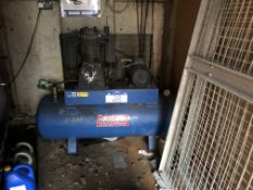 Magnum SX46/250 Receiver Mounted Air Compressor. Serial Number 15155. Year of Manufacture 1997