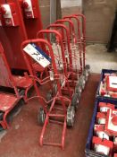 6 Mobile Fire Extinguisher Trolleys