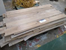 Quantity of Reclaimed Laminate Flooring as Lotted On Pallet