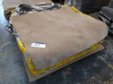 Approximately 35 light Brown Rugs, Approximately 1.4 x 1.5m