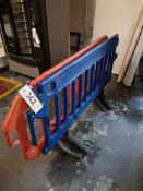 2 Plastic Road Barriers