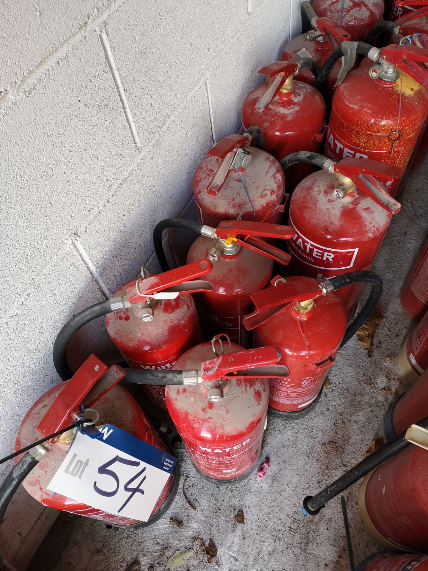 37 Water Fire Extinguishers - Image 2 of 3