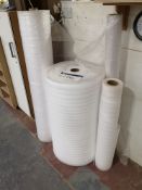 2 Part Rolls of Bubble Wrap. Full and Part Rolls of Packing Material