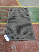 2 Rubber Machine Floor Mats